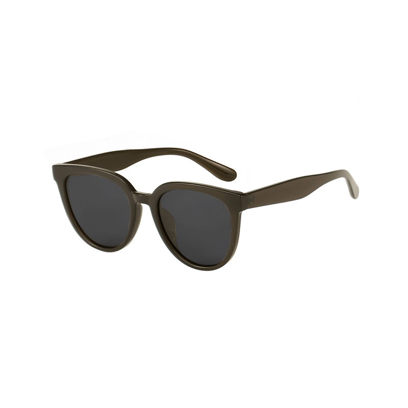 P1312 UV400 Anti-Glare Oval Women Sunglasses