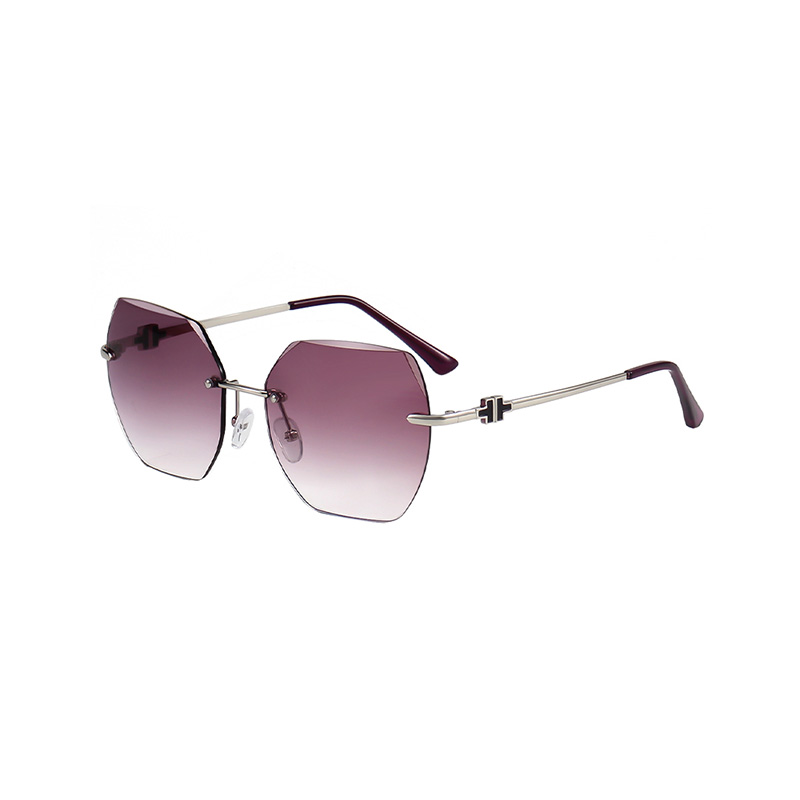 A28601 Vintage Gradient Square Unisex Sunglasses