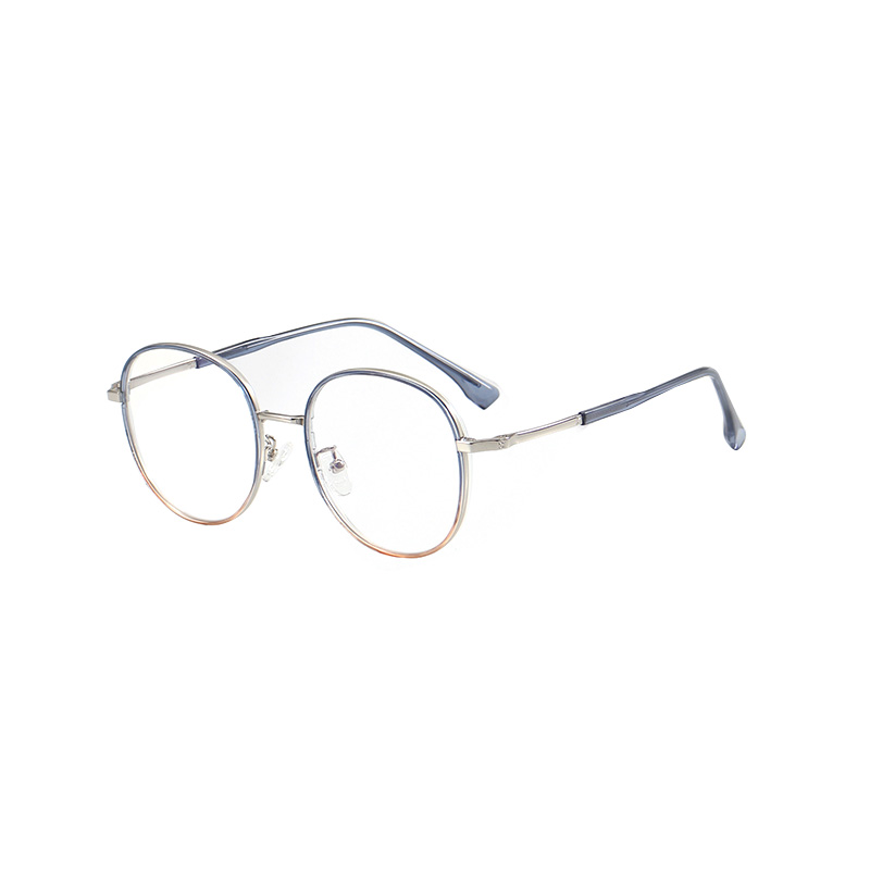 M2380 Vintage Round Blue Light Reading Glasses