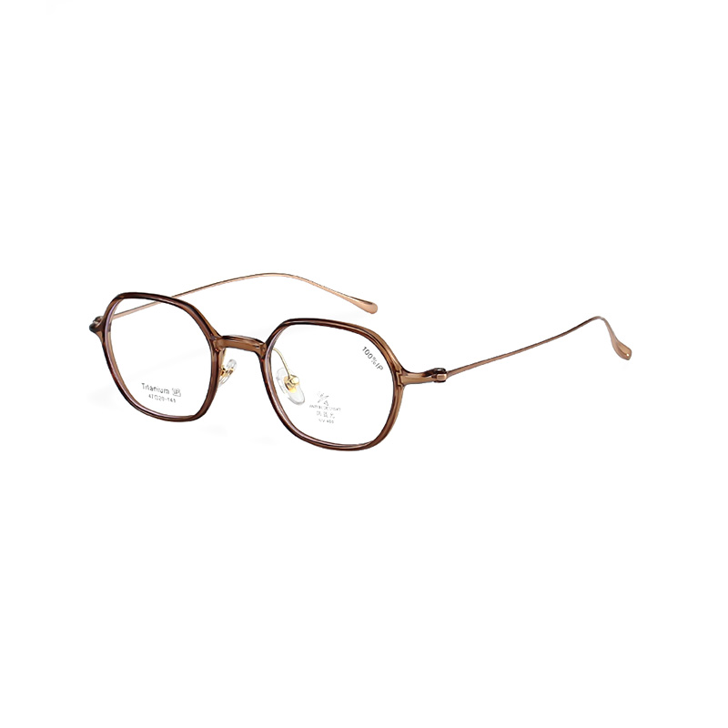 T18980 Fashion Custom Lightweight Titanium Eyeglasses