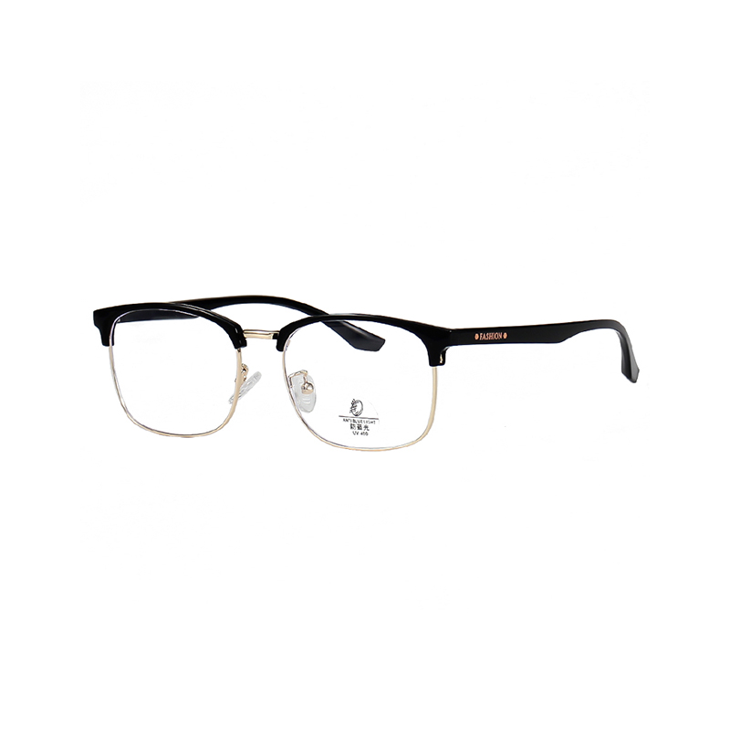 H6601 Lightweight Anti Eyestrain Browline Blue Light Glasses